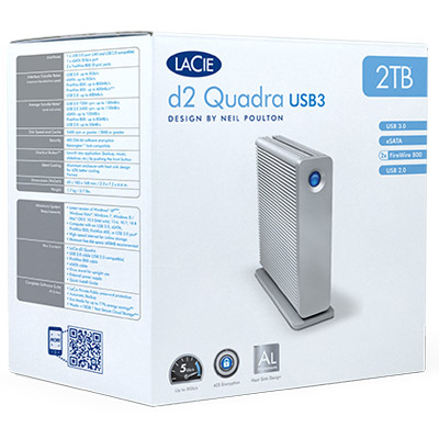 d2 quadra USB 3.0 packed