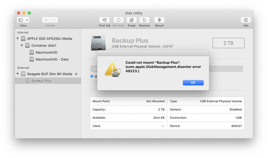 partition a hard drive for mac and pc exfat